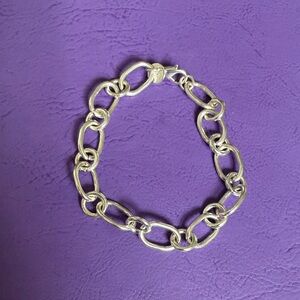 Stylish Silver Chain Bracelet